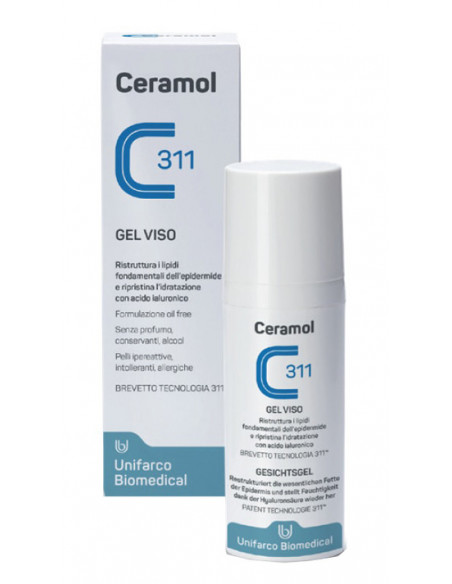 Ceramol gel viso 50ml