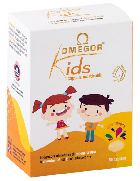 Omegor kids tutti frutti 60cps