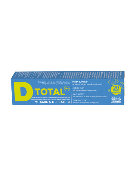 D total piu  vit d-ca 20cpr efferv