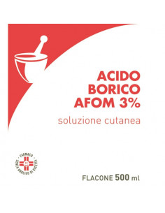 Acido borico afom*3% 500ml