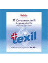 Garza texil 20x20cm 50pz