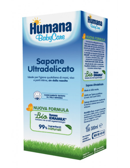 Humana bc sapone liquido 300ml