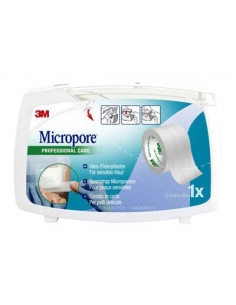 3m Micropore cerotto in carta con dispenser 25mmx5m