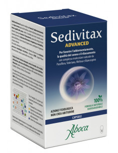 Sedivitax Advanced per favorire l'addormentamento e per la qualità del sonno 70 capsule