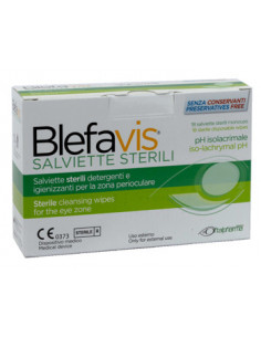 Blefavis salviette sterili18pz