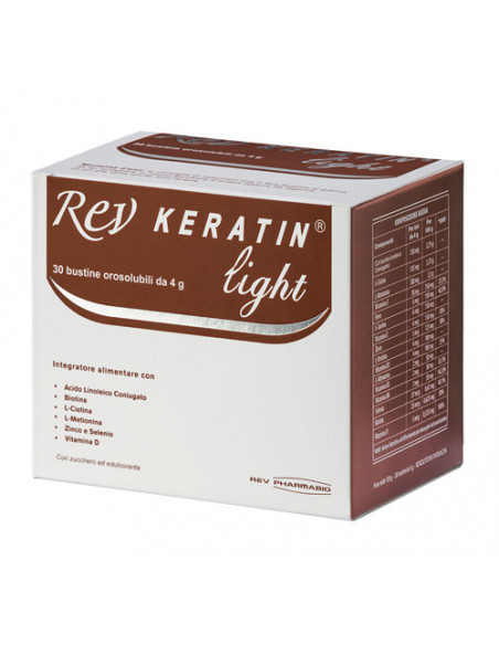 Rev keratin light 30bust 120g