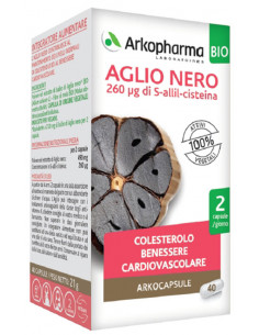 Arkocps aglio nero bio 40cps