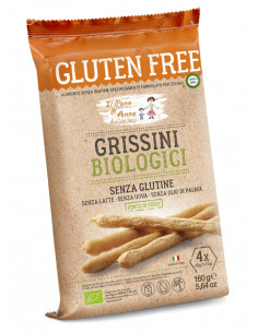 Pane anna grissini bio 160gr (