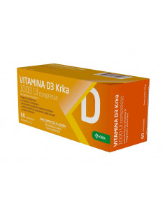 Vitamina d3 krka 1000 ui 60cpr