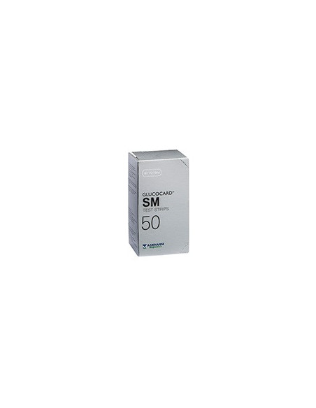 Glucocard sm test strips 50pz