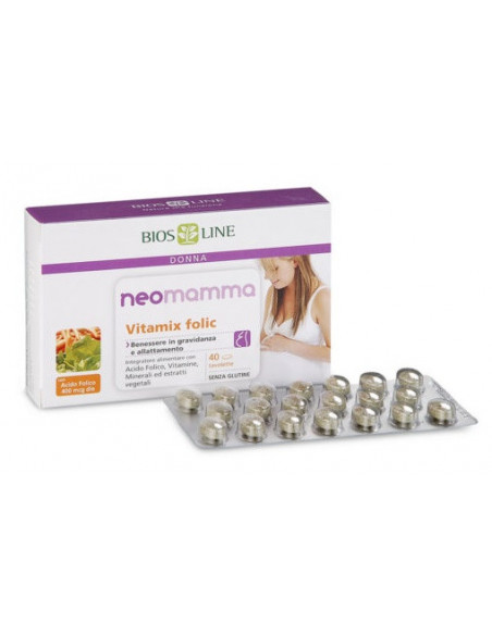 Neomamma vitamix folic 40cpr