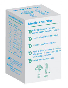 Diasoft lancet pungidito 25pz