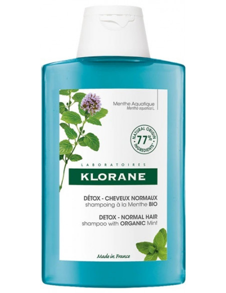 Klorane shampoo menta acq400ml