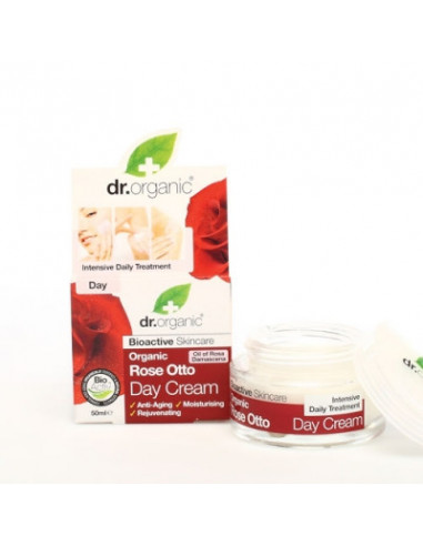 Dr organic rose day cream 50ml