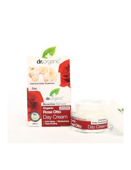 Dr organic rose day cream 50ml