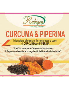 Curcuma&piperina rubigen 120cp