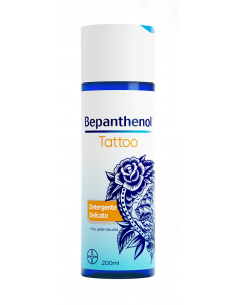 Bepanthenol Tattoo Detergente Delicato per tatuaggio 200ml