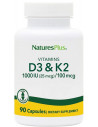 Vit d3/vit k2 1000 ui 90 capsule