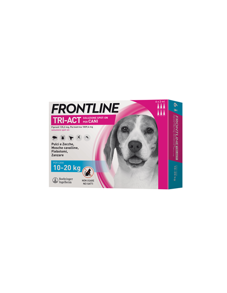 Frontline tri-act 6pip 10-20kg