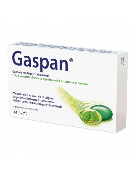 Gaspan 14 capsule molli gastroresistenti