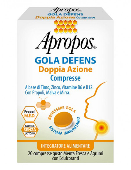 Apropos gola defens dopp 20 compresse