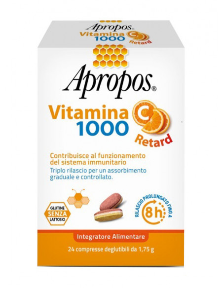 Apropos vitamina c 1000 24 compresse