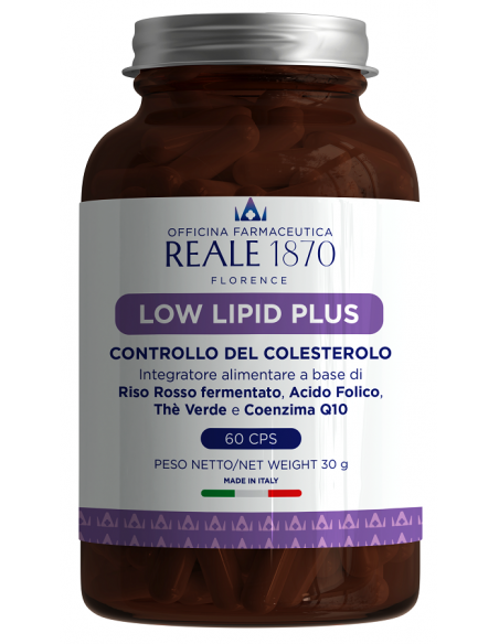 Low lipid plus60 capsule reale 1870