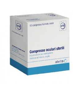 Alvita compressa ocul ster 10p