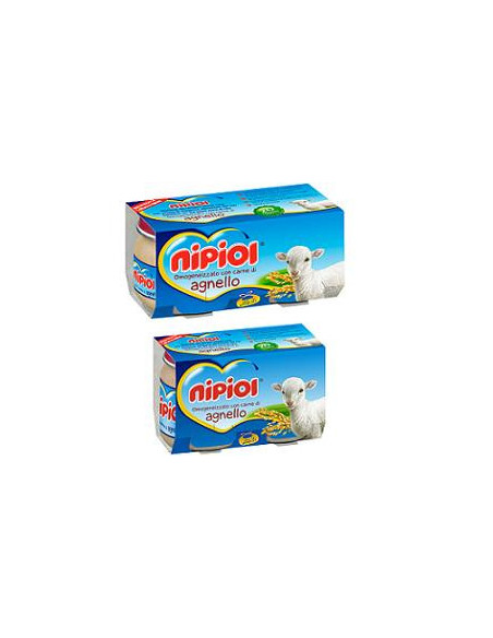 Nipiol omog agnello 120gx2pz