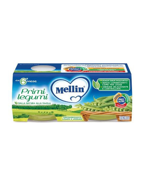 Mellin omog primi legumi 2x80g