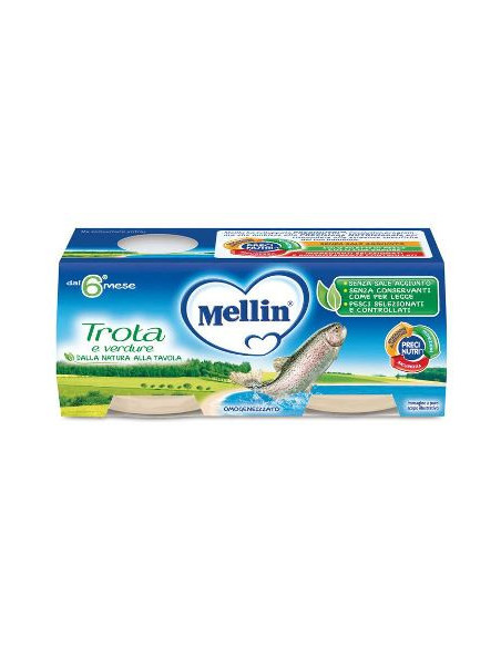 Mellin omog trota 2x80g