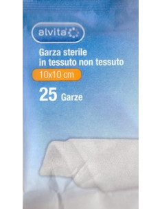 Alvita garza tnt 10x10cm 25pz