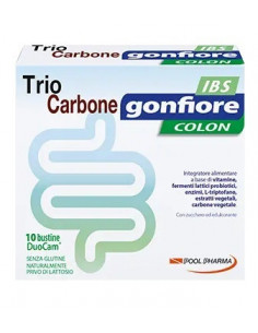 Triocarbone gonfiore ibs 10bus