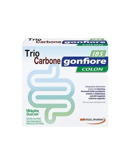 Triocarbone gonfiore ibs 10bus