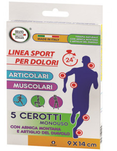 Cerotti dolori arnica/artig 5p