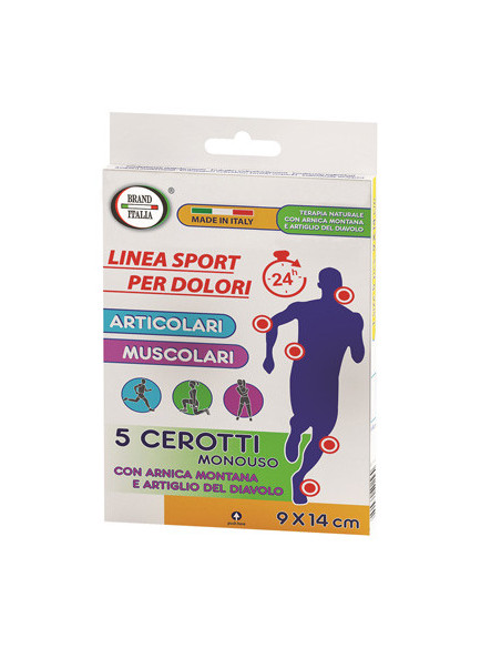 Cerotti dolori arnica/artig 5p