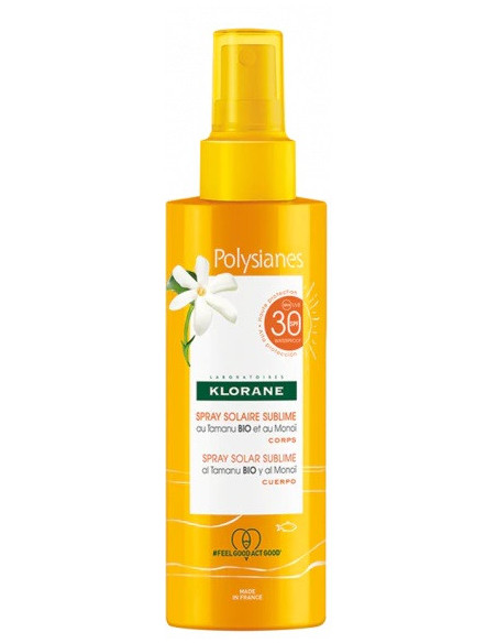 Klorane spray sol subl spf30