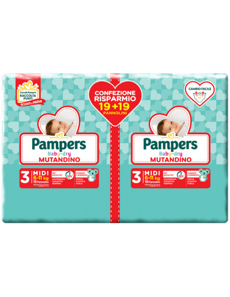 Pampers bd mut duodwct midi38p