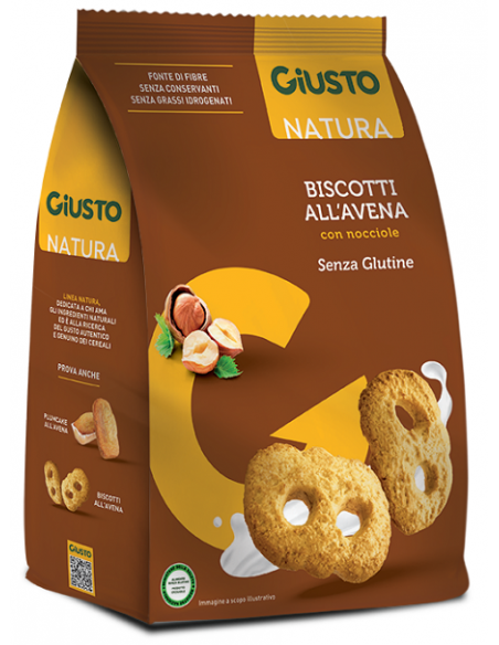 Giusto s/g biscotti avena nocc