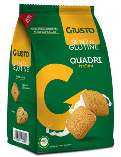 Giusto s/g quadri frollini200g