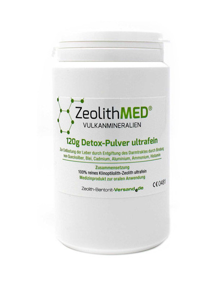 Zeolite med detox polv 120g