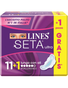 Lines seta ultra lu ali 11+1pz