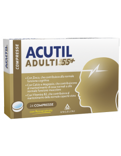 Acutil adulti 55+ 24 compresse