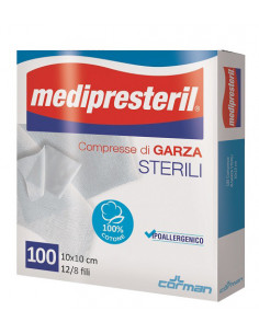 Garza medipresteril 12/8 10x10