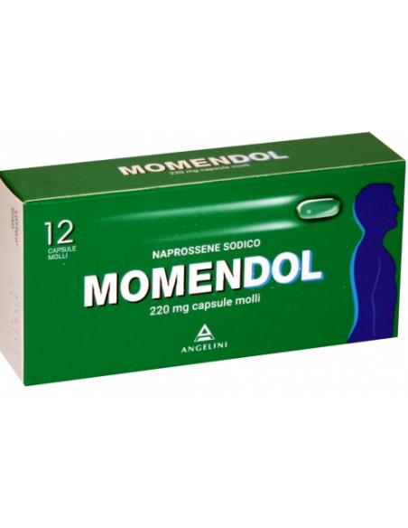 MOMENDOL*12CPS MOLLI 220MG