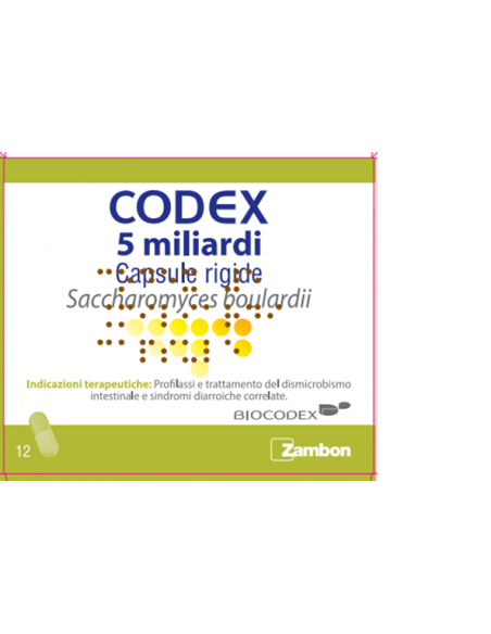 CODEX*12CPS 5MLD 250MG