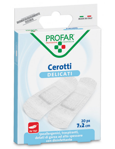 PROFAR CER TNT MEDI 7X2CM 20P