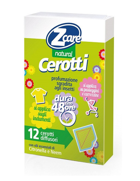 ZCARE - NATURAL CEROTTI 12 PEZZI - Clubfarma