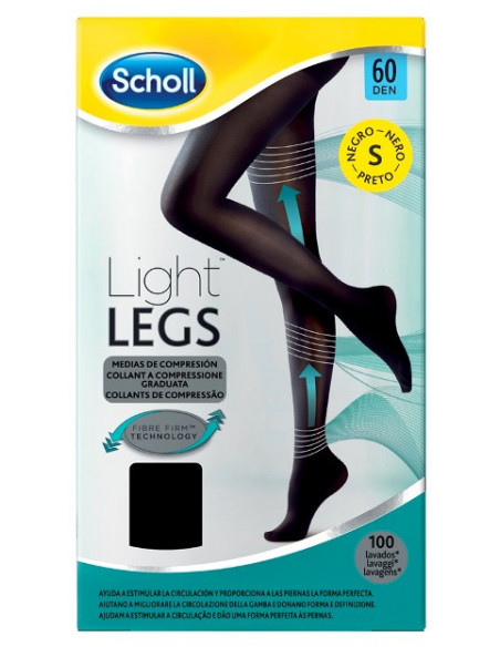 SCHOLL LIGHTLEGS60 DEN S NERO