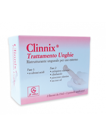 CLINNIX TRATTAMENTO UNGHIE ONICOMICOSI 2X15ML - Clubfarma